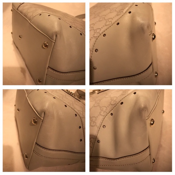 Gucci Guccissima Leather Punch Tote - Picture 8 of 8